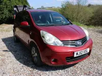 Used Nissan Note N-TEC 2012 Red Hatchback