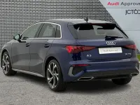 Used Audi A3 S-Line 147 HP (108 kW) 2022 Blue Sedan
