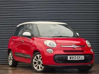 Used Fiat 500L Pop Star 85 HP (62 kW) 2013 White/red MPV
