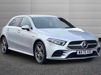 Used Mercedes A250 AMG line 218 HP (160 kW) 2020 Iridium silver Hatchback