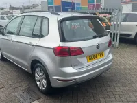 Used VW Golf Sportsvan S 110 HP (80 kW) 2014 Silver MPV