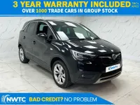Used Vauxhall Crossland X Business Edition 130 HP (95 kW) 2019 Black SUV