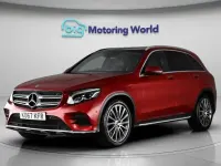 Used Mercedes GLC350 AMG line 258 HP (189 kW) 2018 Red SUV