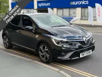 Used Renault Clio V RS Line 90 HP (66 kW) 2023 Black Hatchback
