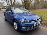 Used VW Polo Style 2022 Blue Hatchback