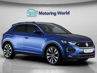Usado VW T-Roc R-line 150 HP (110 kW) 2021 Azul SUV