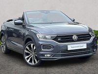 Used VW T-Roc Cabriolet R-line 150 HP (110 kW) 2021 Grey Cabriolet