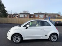 Käytetty Fiat 500 Lounge 69 HP (50 kW) 2015 Valkoinen Viistoperä