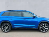 Used Skoda Kodiaq SportLine 150 HP (110 kW) 2023 Race blue metallic SUV