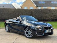 Used BMW 218 Basis 2016 Black Cabriolet