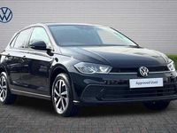 Used VW Polo Match 95 HP (69 kW) 2025 Black Hatchback