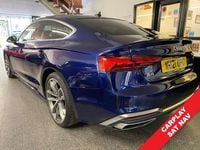 Used Audi A5 Sportback S-Line 204 HP (150 kW) 2021 Blue Hatchback