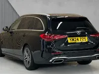 Used Mercedes C220 AMG line 200 HP (147 kW) 2024 Black Estate