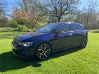 Used VW Golf VII GTI 2021 Blue Hatchback