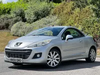 Used Peugeot 207 CC GTi 2009 Silver Cabriolet