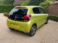 Used Peugeot 108 Collection 70 HP (51 kW) 2019 Green Hatchback