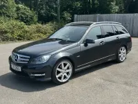 Used Mercedes C180 2011 Black Estate