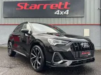 Used Audi Q3 S-Line 150 HP (110 kW) 2020 Black SUV