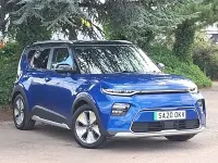 Used Kia Soul EV First Edition 150 kW (204 HP) 2020 Blue SUV