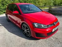 Used VW Golf VII GTD 2015 Red Hatchback