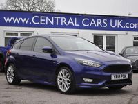 Used Ford Focus ST-Line 140 HP (102 kW) 2018 Blue Hatchback