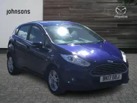 Used Ford Fiesta Zetec 99 HP (72 kW) 2017 Blue Hatchback