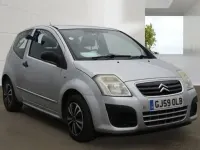 Used Citroën C2 VTR Sport 60 HP (44 kW) 2009 Silver Hatchback