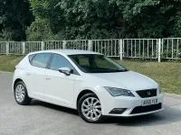 Used Seat Leon SE 105 HP (77 kW) 2015 White Hatchback