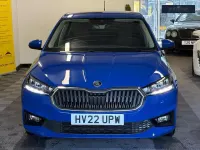 Used Skoda Fabia SE L 2022 Blue Hatchback