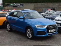 Used Audi Q3 S-Line 150 HP (110 kW) 2016 Blue SUV