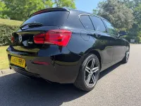 Usado BMW 118 Sport Line 2019 Negro Utilitario