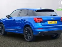 Used Audi Q2 Black Edition 116 HP (85 kW) 2020 Blue SUV