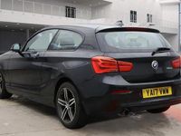 Used BMW 118 Sport Line 2017 Black Hatchback