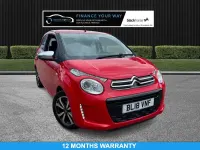 Used Citroën C1 Flair 82 HP (60 kW) 2018 Red Hatchback