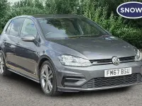 Second-hand VW Golf VII R-line 150 CP (110 kW) 2018 Gri Hatchback