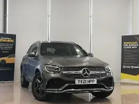 Used Mercedes GLC220 AMG line 194 HP (142 kW) 2021 Grey SUV