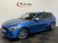 Used BMW M135 Comfort Edition 315 HP (231 kW) 2013 Blue Hatchback