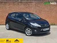 Used Ford Fiesta Zetec 96 HP (70 kW) 2012 Black Hatchback