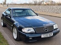 Used Mercedes SL320 1999 Blue Cabriolet