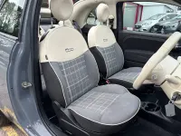 Used Fiat 500 Lounge 69 HP (50 kW) 2019 Grey Cabriolet