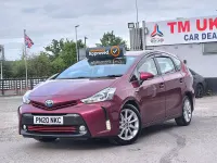 Used Toyota Prius+ 2020 Red MPV