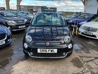Used Fiat 500 Lounge 69 HP (50 kW) 2016 Black Hatchback