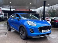 Used Ford Puma Titanium 125 HP (91 kW) 2023 Blue SUV