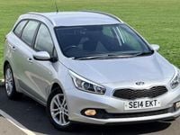 Used Kia Ceed Sportswagon 100 HP (73 kW) 2014 Silver Estate