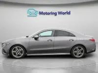 Usado Mercedes CLA200 AMG line 163 CV (119 kW) 2019 Gris Coupe