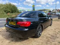 Used BMW 320 Cabriolet M Sport 2012 Black Cabriolet
