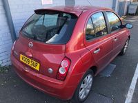 Used Nissan Micra 2009 Red metallic Hatchback