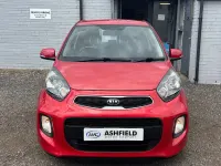 Used Kia Picanto 84 HP (61 kW) 2015 Red Hatchback