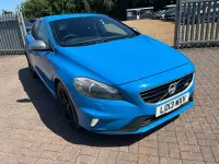Used Volvo V40 R-Design 2013 Blue Hatchback