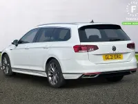 Used VW Passat R-line 150 HP (110 kW) 2021 White Estate